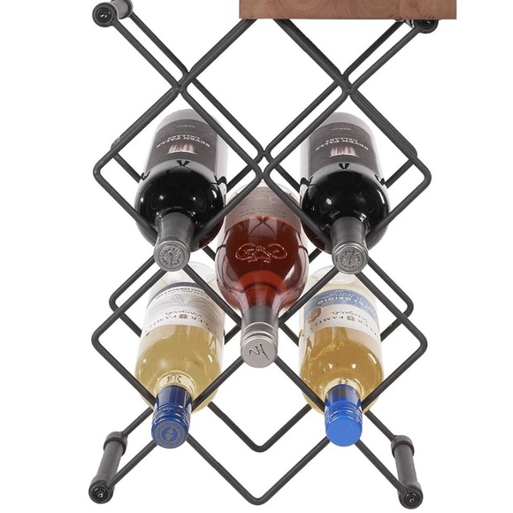 Neatfreak Table Top Walnut Wine Rack - Picture 6 of 6